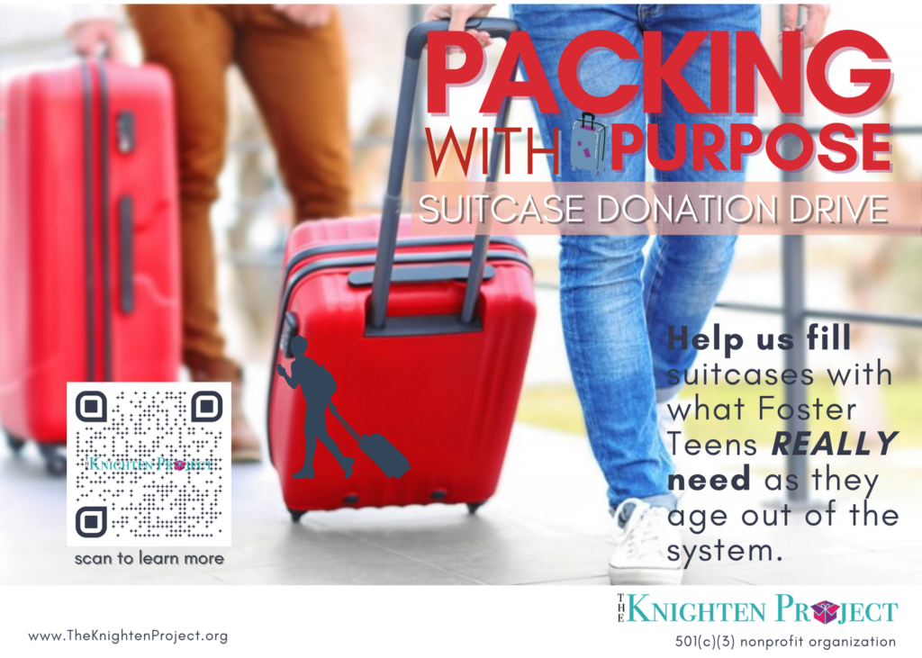 Packing with Purpose Suitcase Donation 2022 – The Knighten Project